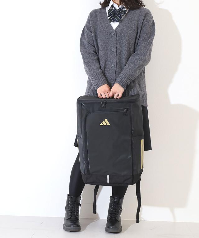 ポイント10％ adidas アディダス リュックサック スクールバッグ スクエア型 ボックス型 68571 大容量 15.6inch B4対応 30L 通学 リュック 通勤 正規品