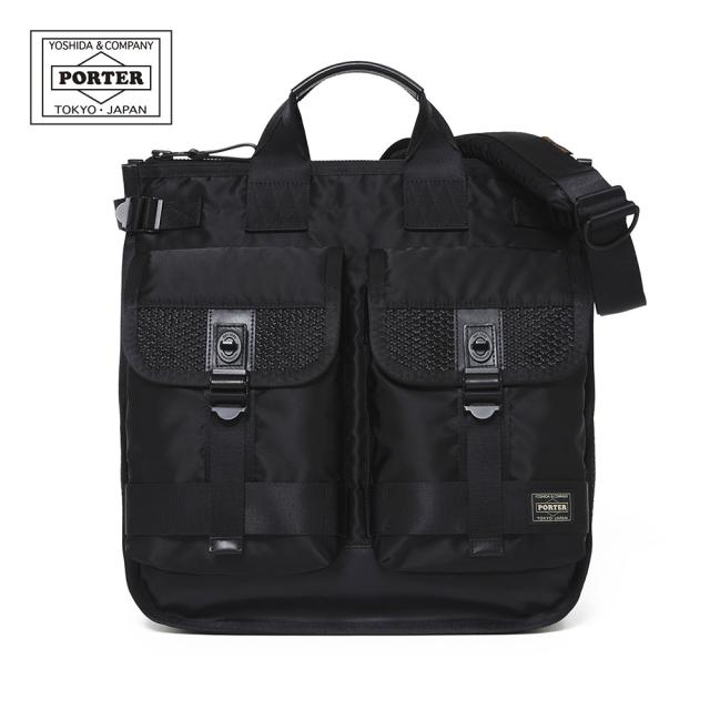 ポーター バウンス ヘルメットトートバッグ 702-19901 吉田カバン PORTER BOUNCE メンズ レディース ユニセックス ショルダーバッグ 三軸構造 形状保持 PC収納 通勤 通学 出張 手提げ 2WAYバッグ 60,500円