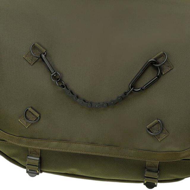 POTR ライド メッセンジャーバッグ 997-05361 RIDE MESSENGER BAG ショルダー ショルダーバッグ ナイロン PC収納 斜め掛け 旅行 大容量 カジュアル 大人 男性 高級 一泊 シンプル トラベル ウォーキング ミリタリー メンズ レディース 日本製 ブランド 吉田カバン 吉田かばん_9