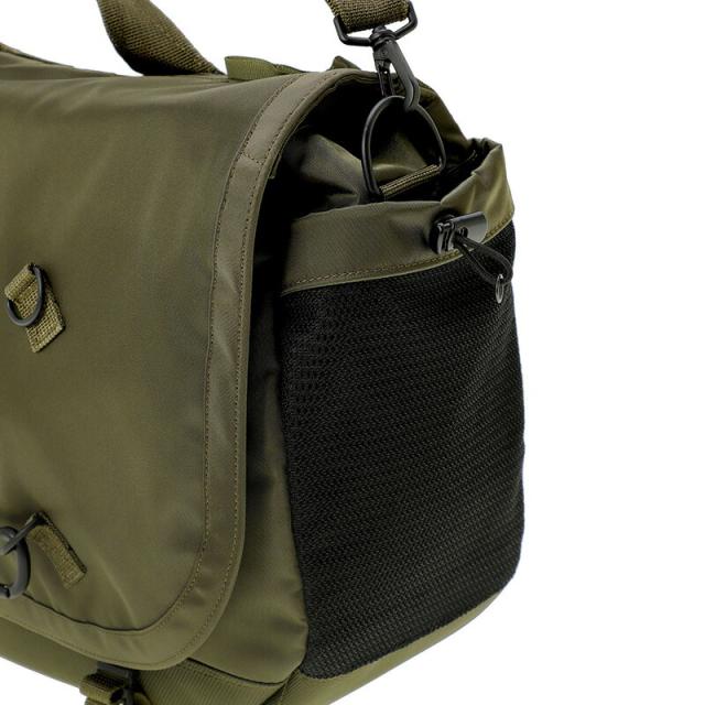 POTR ライド メッセンジャーバッグ 997-05361 RIDE MESSENGER BAG ショルダー ショルダーバッグ ナイロン PC収納 斜め掛け 旅行 大容量 カジュアル 大人 男性 高級 一泊 シンプル トラベル ウォーキング ミリタリー メンズ レディース 日本製 ブランド 吉田カバン 吉田かばん_10