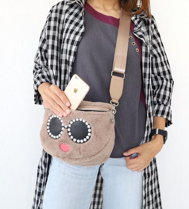 アジョリー　ファー　フェイクファー　ベスト　ジレ　サングラス　バッグ 楽天市場】【7/15まで!最大32.5倍】アジョリー バッグ ファー