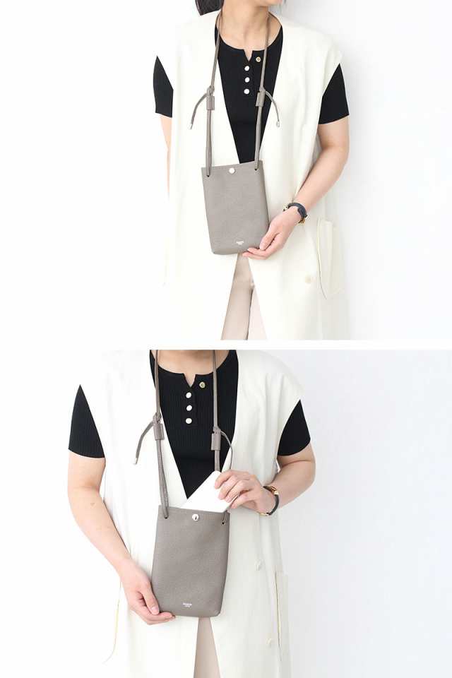 ブランクレ blancle マルチショルダーバッグ S.LEATHER SHOULDER