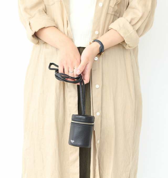 ブランクレ blancle ショルダー S.LEATHER CYLINDER BAG bc1227