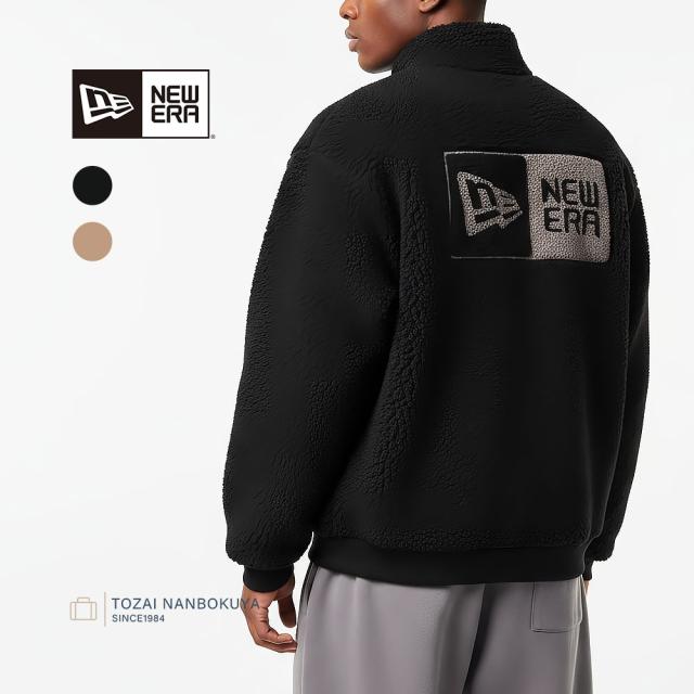 NEW ERA ニューエラ ボアブルゾン ジャケット boa-blouson オーバーサイズ ユニセックス メンズ レディース 防寒 メンズウェア レディースウェア ボアジャケット シープボア