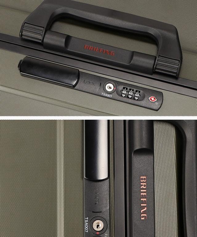 正規品 ブリーフィング キャリーケース BRIEFING H-98 HD PLUS bra251c08 TSAロック 7泊 1週間 98L 旅行 出張 ハードケース ポリカーボネイト_8