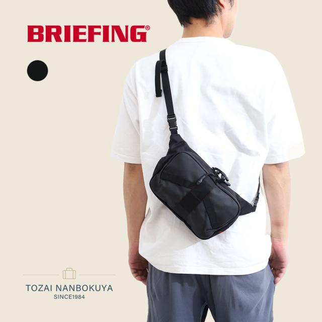 BRIEFING ブリーフィング JET ショルダーバッグ bra251l55 メンズ オールシーズン 旅行 1L 大きめ 大容量 撥水 軽量 バッグ B4 A3 ラージサイズ メンズバッグ