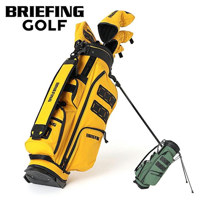 BRIEFING GOLF ブリーフィング ゴルフ キャディバッグ スタンド式 メンズ レディース brg241d18 本革 正規品