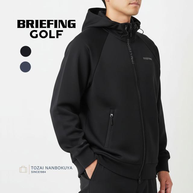 BRIEFING GOLF ブリーフィング ゴルフ 3D ロゴ パーカー リラックスフィット brg251m09 メンズ オールシーズン アウトドア メンズウェア スポーツウェア ジャケット フード付き 軽量