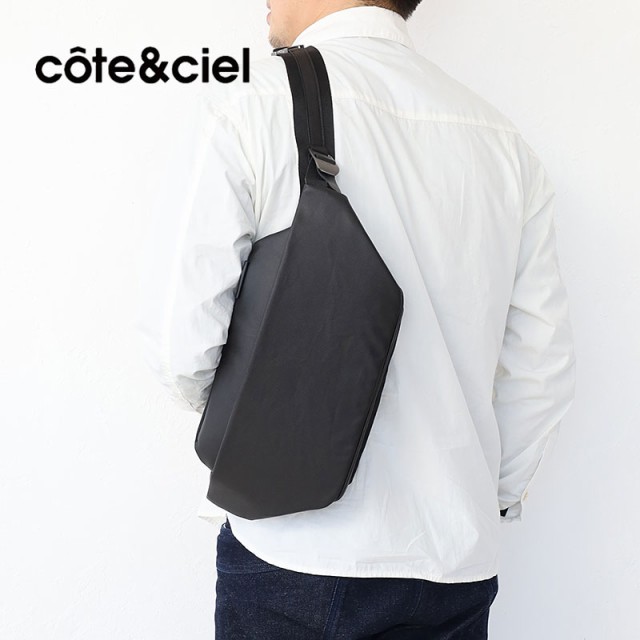 Cote ＆Ciel. ボディバック レザー＆キャンバス | www.innoveering.net