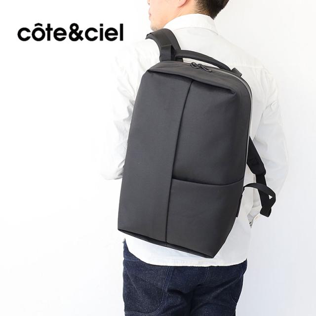 Cote&Ciel バックバック　リュック Cote&Ciel コートエシエル Kensico バックパック ブラック