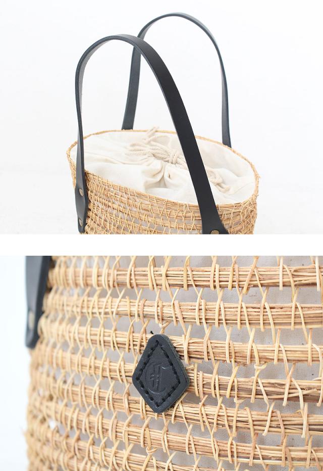 クレドラン かごバッグ CLEDRAN HAND&WORKS PALM FIBER BASKET S