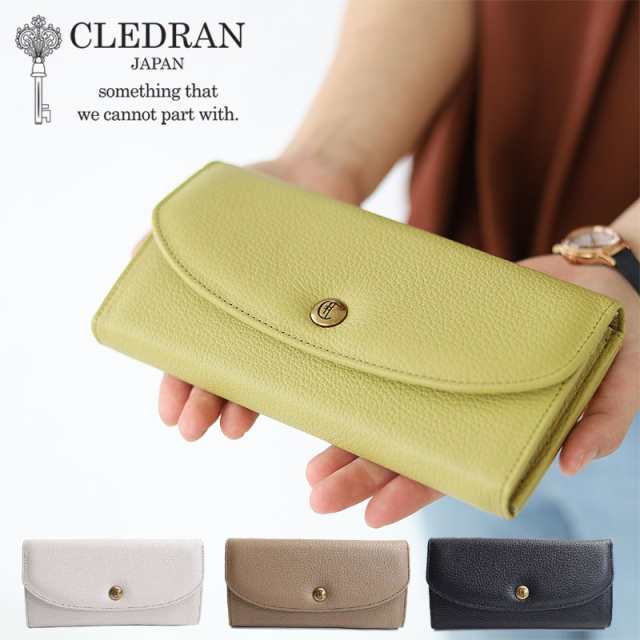 ポイント10倍 クレドラン CLEDRAN ORAN FLAP LONG WALLET 長財布