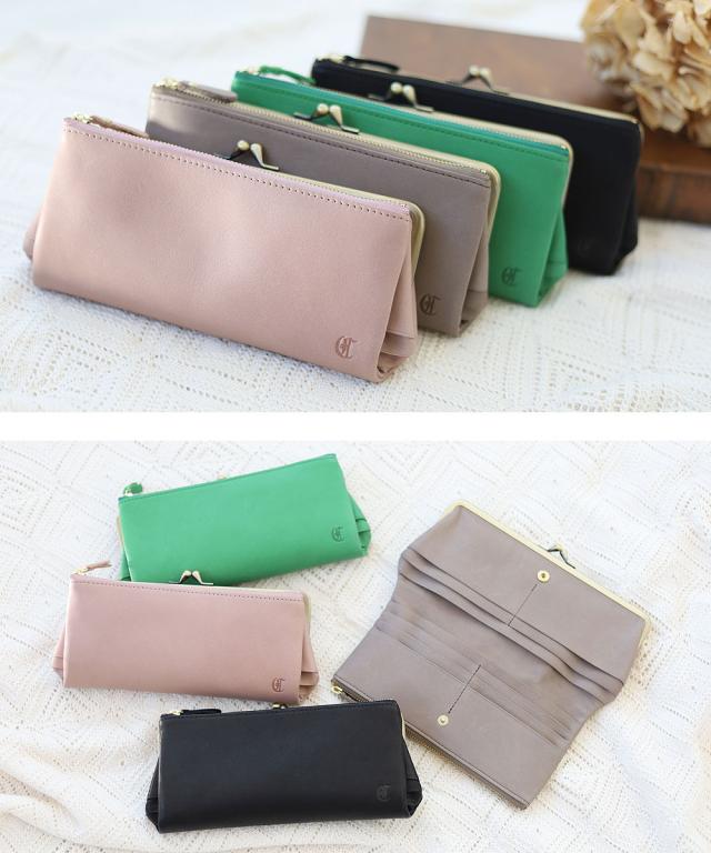 クレドラン CLEDRAN VIF DROP PURSE LONG WALLET がま口長財布 cl3639