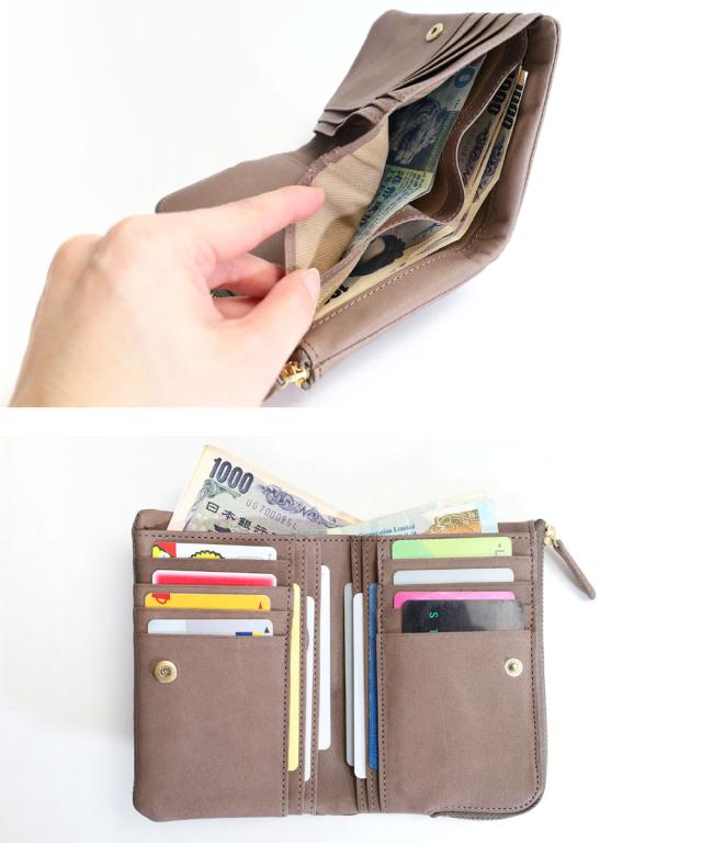 クレドラン CLEDRAN RON WALLET 折財布 cl3686 akz016 ロン ウォレット 日本製 二つ折り財布 レザー 正規品_8