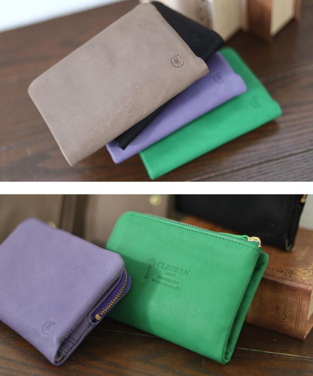 クレドラン CLEDRAN RON WALLET 折財布 cl3686 akz016 ロン ウォレット 日本製 二つ折り財布 レザー 正規品_10