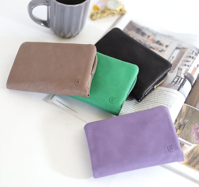 クレドラン CLEDRAN RON WALLET 折財布 cl3686 akz016 ロン ウォレット 日本製 二つ折り財布 レザー 正規品_11