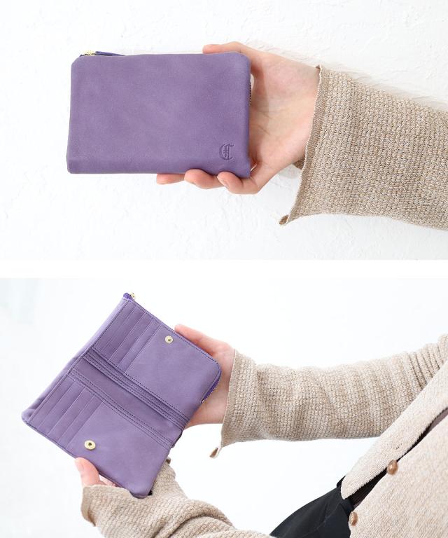 クレドラン CLEDRAN RON WALLET 折財布 cl3686 akz016 ロン ウォレット 日本製 二つ折り財布 レザー 正規品_13