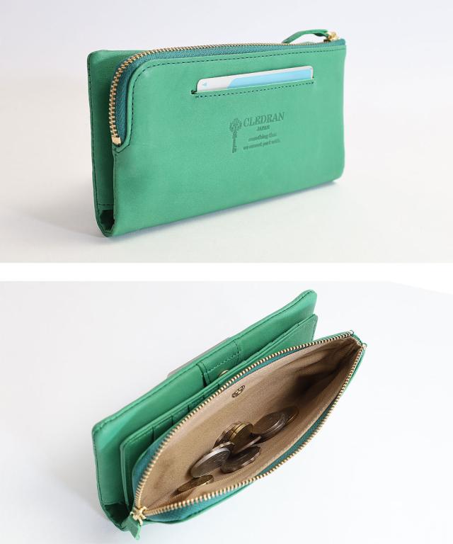 クレドラン CLEDRAN RON LONG WALLET 長財布 cl3687 akz016 ロン