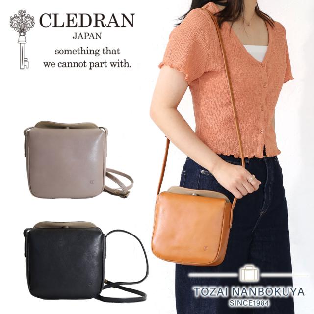 ポイント10%  クレドラン クレドランバッグ CLEDRAN ショルダーバッグ ミニバッグ ショルダー COU SHOULDER 日本製 cl3719 akz016 牛革レディース レザー 正規品 ギフト