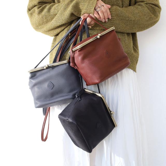 ポイント10% CLEDRAN クレドラン がま口ショルダーバッグ GALE ガレ 