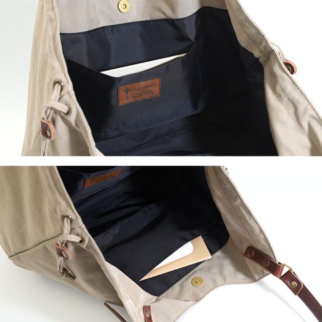 CLEDRAN クレドラン LALI ラリ トートバッグ side gather tote cl3964 akz016 レディース オールシーズン お出かけ 標準 バッグ A4 レギュラーサイズ_8