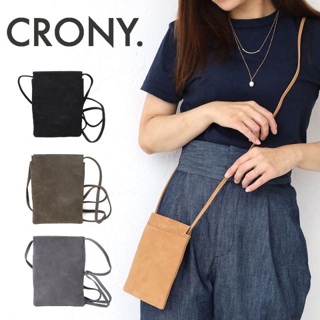 ポイント10%   CRONY. クルニー Tatum Smartphone Pouch  スマートフォンポーチ ミニポーチ ショルダーバッグ パスケース入れ cr-00038  正規品