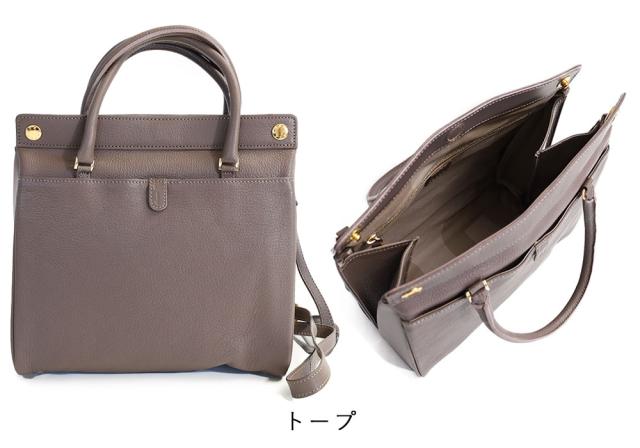 ボストンバッグ 2way ショルダーバッグ mononogu もののぐ Delta Boston dl1-gs デルタ ボストン ショルダー レザー やぎ革 牛革 トートバッグ 正規品_5