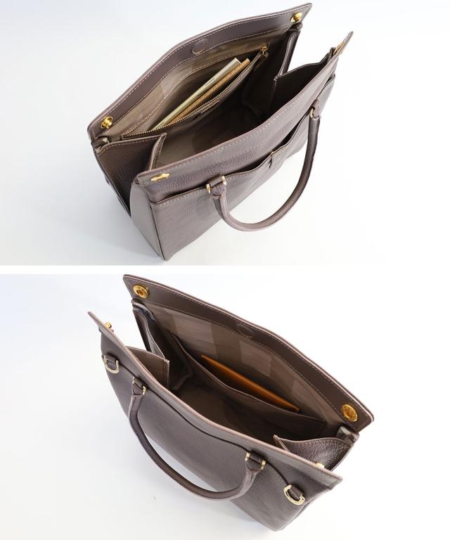 ボストンバッグ 2way ショルダーバッグ mononogu もののぐ Delta Boston dl1-gs デルタ ボストン ショルダー レザー やぎ革 牛革 トートバッグ 正規品_15