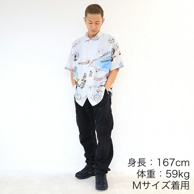 ポイント10% PORTER CLASSIC DISNEY M&F PC ORIGINAL ART ALOHACOLLECTION SAN FRANCISCO ポーター クラシック アロハ ドナルド dp-024-2710