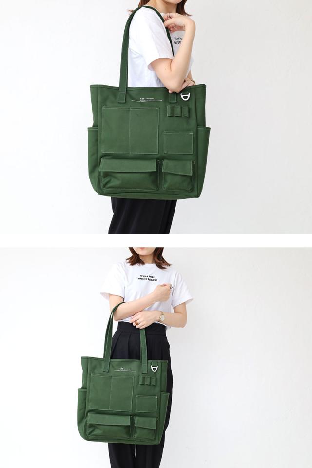 エフシーイー トートバッグ ポケットトート 撥水キャンバス F/CE FCE