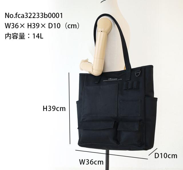 エフシーイー トートバッグ ポケットトート 撥水キャンバス F/CE FCE W.R CANVAS POCKET TOTE FCA32233B0001 正規品_19