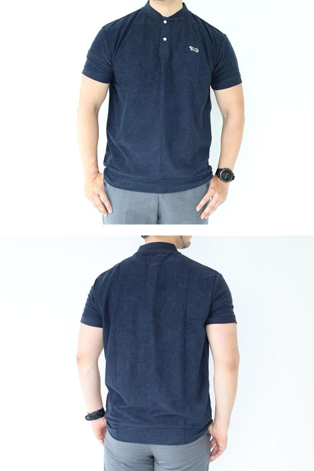 ポイント10% THE FOX GOLF パイルスタンドポロ ゴルフウェア パイル