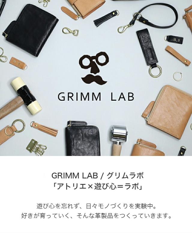 GRIMM LAB キーケース 革 スマートキーケース 本革 牛革 日本製 ファスナーポケット付キーケース ウォレットキーケース 鍵 小銭 カード ブラック ベージュ 黒 ブランド 小銭入れ マルチケース グリムラボ gl-00008 ギフト オリジナル ハンドメイド ナチュラル クラフト_4