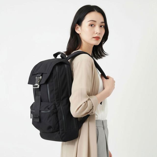 HURU フル H2 CORDURA リュック バックパック h00005 メンズ レディース トラベル 旅行 出張 22L PC収納 A4 2ルーム ビジネス セットアップ可能 ビジネスバッグ_5