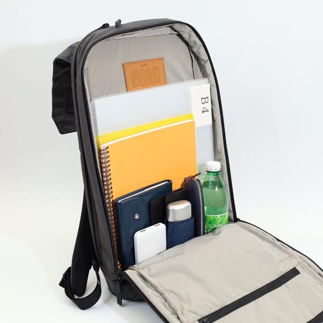 HURU フル H2 CORDURA リュック バックパック h00005 メンズ レディース トラベル 旅行 出張 22L PC収納 A4 2ルーム ビジネス セットアップ可能 ビジネスバッグ_8