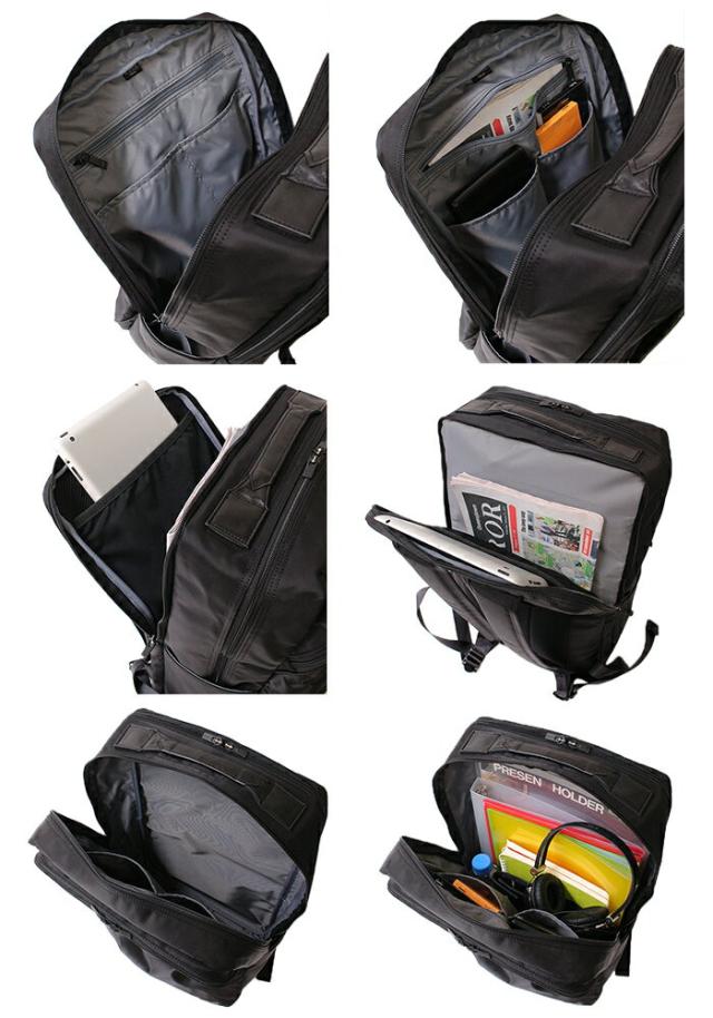ポーター タイム デイパック 655-06169 吉田カバン ビジネス メンズ B4 PORTER バックパック リュックサック_5