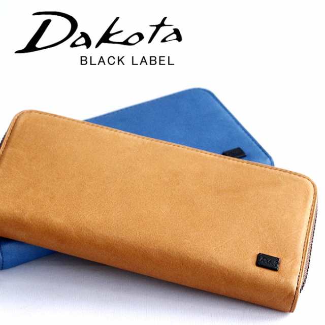 ポイント10% ダコタ ブラックレーベル 長財布 ワキシー Dakota BLACK LABEL 625903 新品番0625913 ラウンドファスナー メンズ