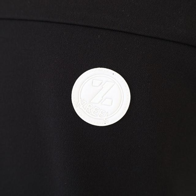セール 20％オフ ポイント10% IZREEL イズリール ハイネックシャツ ゴルフウェア izr24ss213 ストレッチ バックジップデザイン モックネックシャツ ロゴワッペン akz10_14