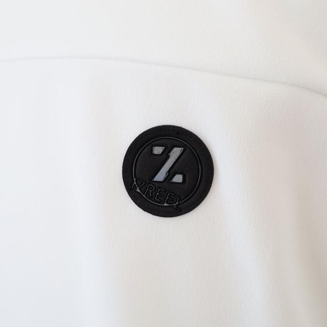 セール 20％オフ ポイント10% IZREEL イズリール ハイネックシャツ ゴルフウェア izr24ss213 ストレッチ バックジップデザイン モックネックシャツ ロゴワッペン akz10_15