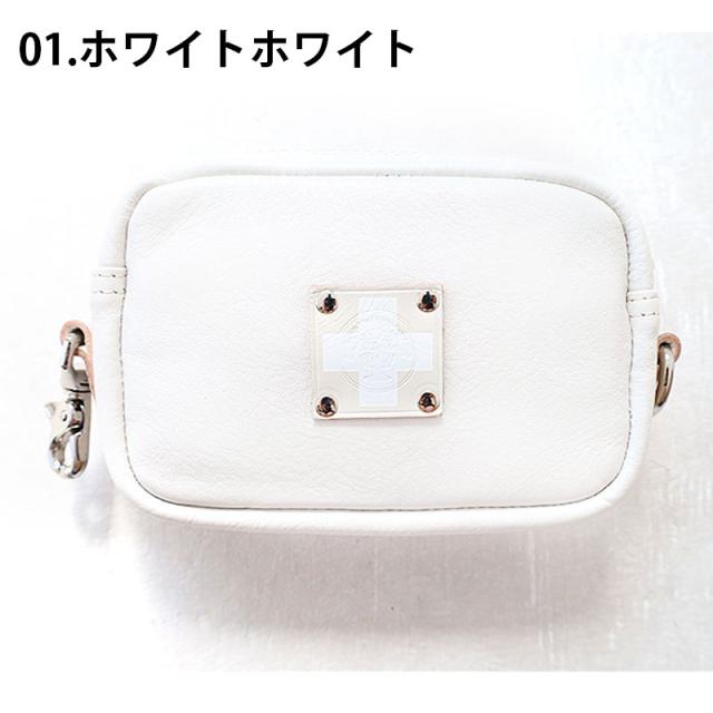 ポイント10% 木の庄帆布 ラウンドポーチ ROUND POUCH 総革 ゴルフ K