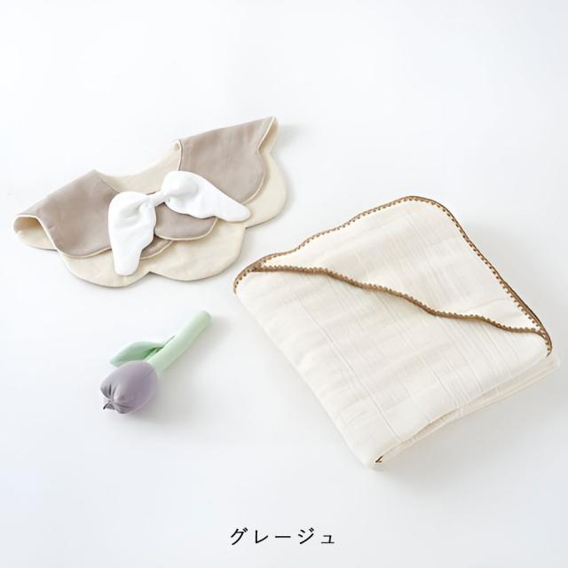 ギフトセット スタイ おくるみ ラトル メモリアルセット リヤンドファミーユ Lien de famille ベビー 女の子 男の子 出産祝い かわいい オーガニックコットン_6
