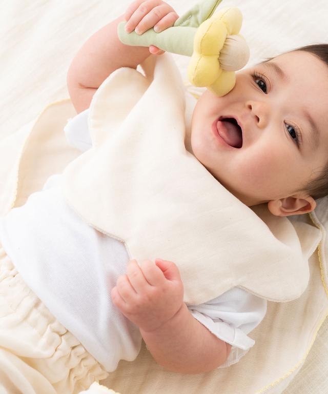 ギフトセット スタイ おくるみ ラトル メモリアルセット リヤンドファミーユ Lien de famille ベビー 女の子 男の子 出産祝い かわいい オーガニックコットン_7