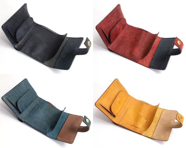 ポイント10% LITSTA リティスタ プエブロ　MitsuOri Wallet 三つ折り コンパクト 財布 ウォレット コインケース 豚革 正規品 litsta-mitsu 新生活 社会人_10