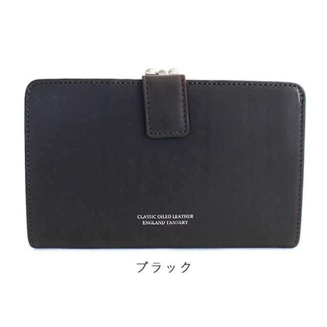 バギーズアネックス がま口 lzkm3004 OILED CLASSIC バギーポート BAGGY PORT ダブルがま口 牛革 長財布 正規品_3