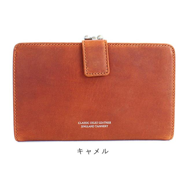 バギーズアネックス がま口 lzkm3004 OILED CLASSIC バギーポート BAGGY PORT ダブルがま口 牛革 長財布 正規品_5