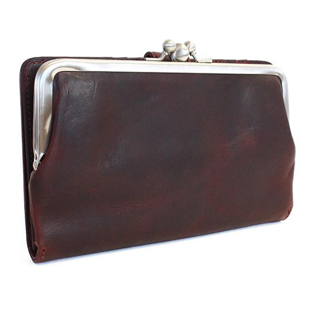 バギーズアネックス がま口 lzkm3004 OILED CLASSIC バギーポート BAGGY PORT ダブルがま口 牛革 長財布 正規品_7