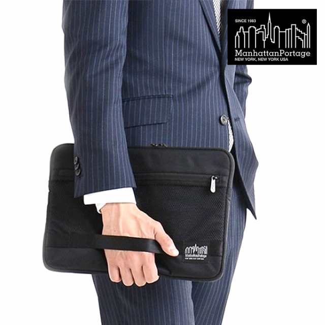 ポイント10% マンハッタンポーテージ スリーブ PCスリーブ スリーブケース クラッチバッグ  ブラックレーベル Manhattan Portage Black Label FIDI SLEEVE MP1063BLの通販は