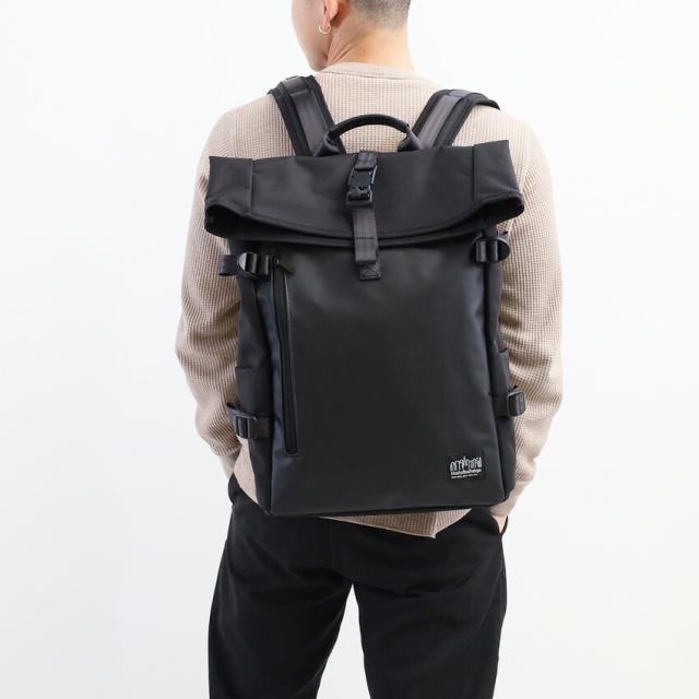 Manhattan Portage BLACK LABELロールトップリュック黒 マンハッタン