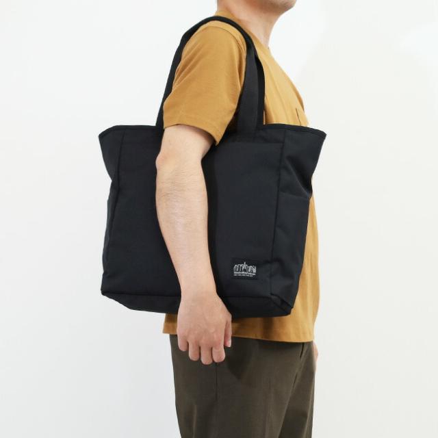 ポイント10% ノベルティ付 マンハッタンポーテージ ブラックレーベル トートバッグ 軽量 コンパクト 撥水 光沢 Manhattan Portage Black Label ACE TOTE mp1395-305pbl 正規品_1