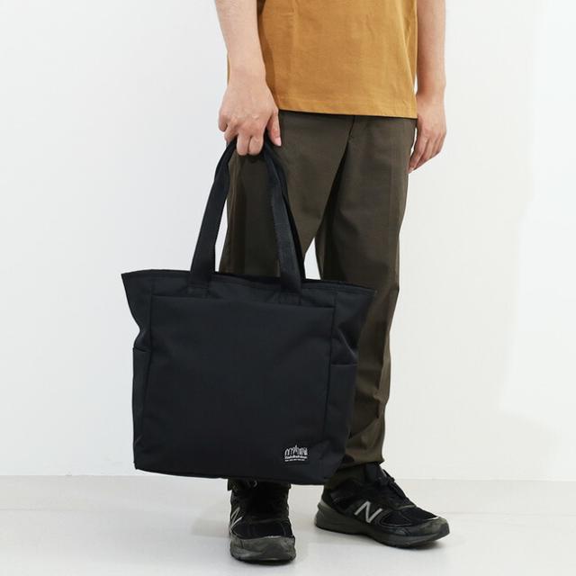 ポイント10% ノベルティ付 マンハッタンポーテージ ブラックレーベル トートバッグ 軽量 コンパクト 撥水 光沢 Manhattan Portage Black Label ACE TOTE mp1395-305pbl 正規品_2